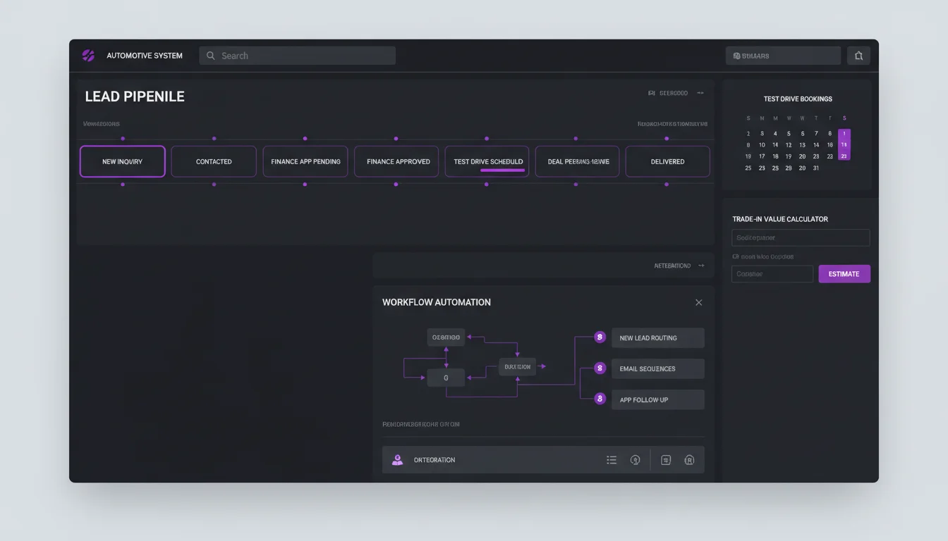 Dealer-ready automation